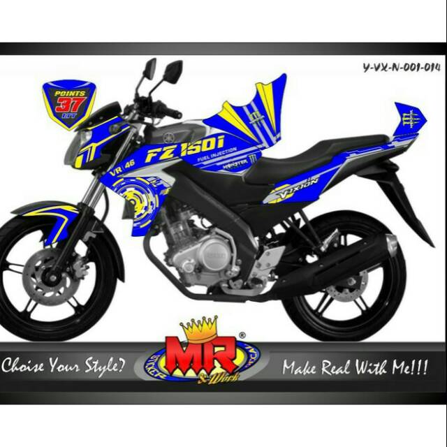  Paling  Inspiratif Gambar Stiker  Motor  Vixion  New Aneka 