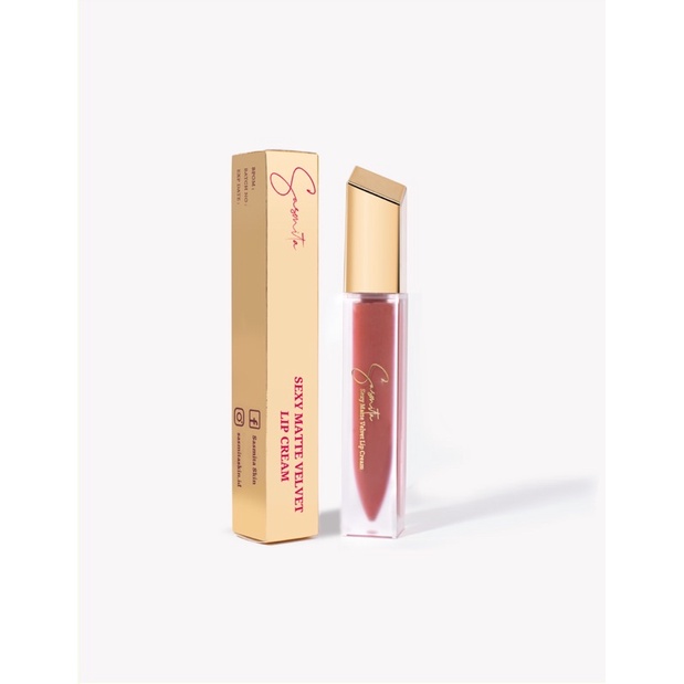 Sasmita Sexy Matte Velvet Lip Cream (Caramel)