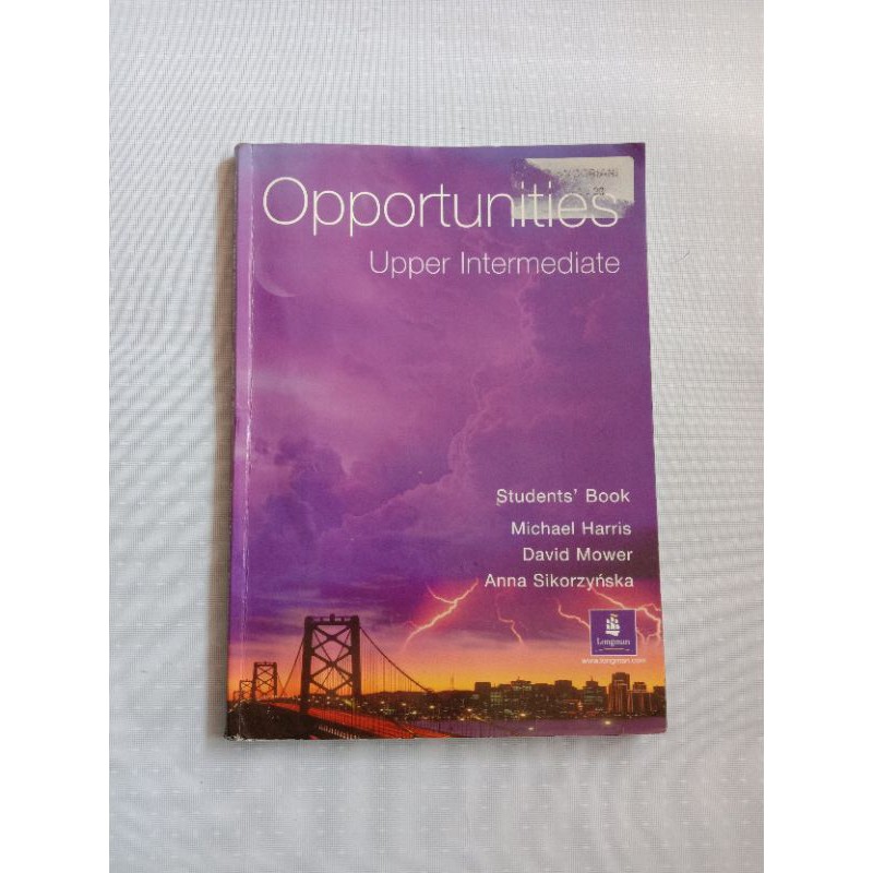 

Opportunities Upper Intermediate Students Book