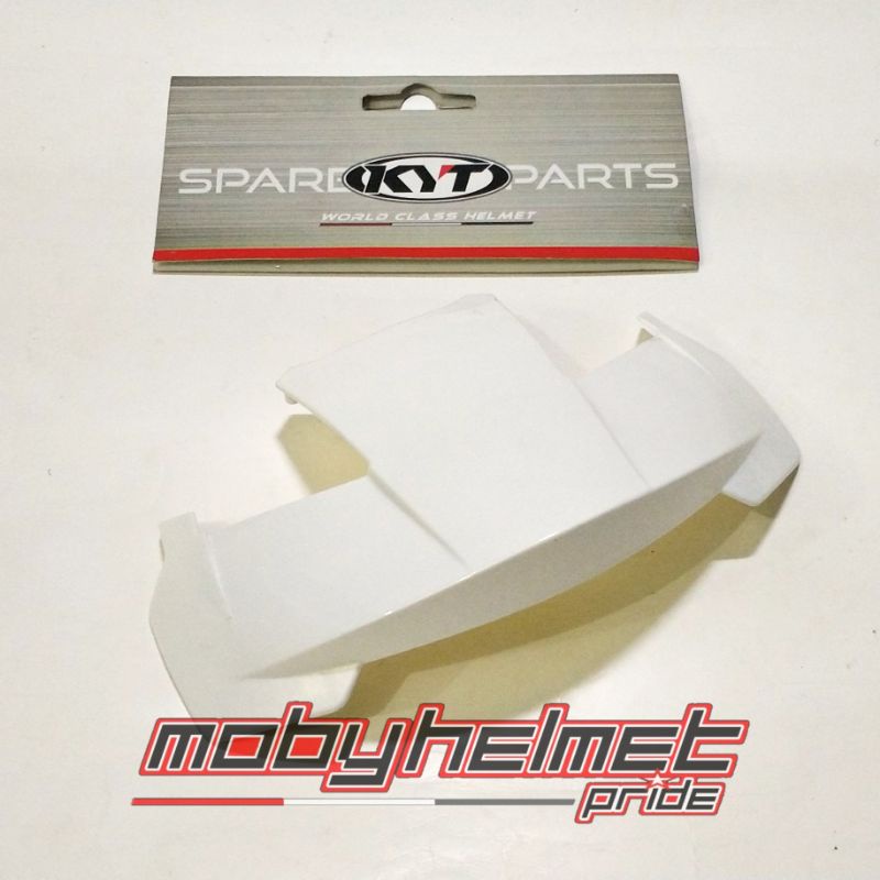 Rear Spoiler KYT DJ maru - Original - Putih