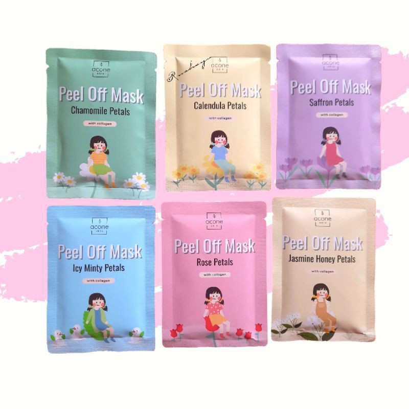 [10 Gram] GROSIR Peel Off Mask By Aconeskin / Masker Aconeskin