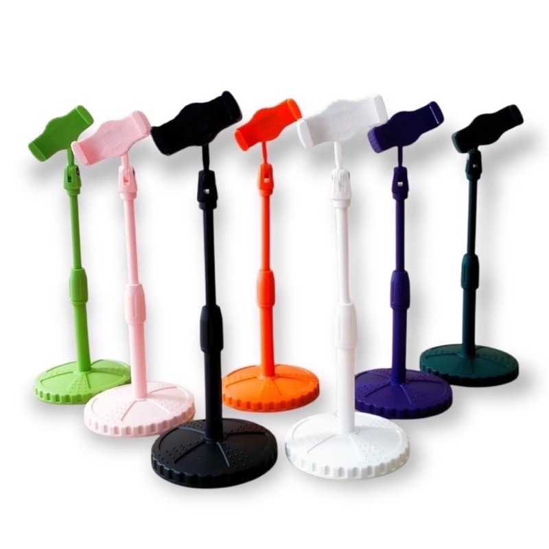 Holder stand vibox us08 ADJUSTABLE UNIVERSAL / HOLDER MEJA / HOLDER STAND LIVE  / STAND HP ROTARI 360 Promo Sen