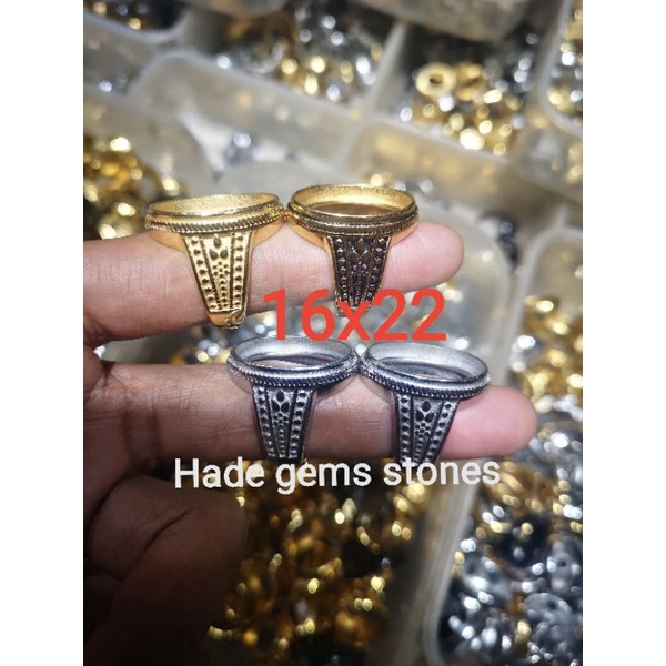 ring emban titanium super kualitas dim 16x22 Model T