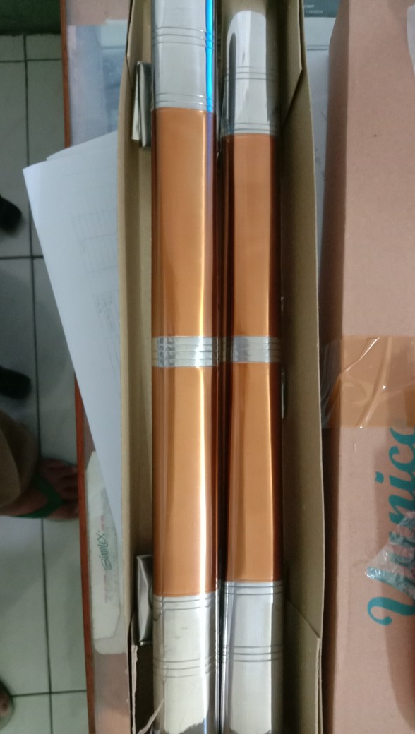 Handle Pintu Rumah 45 Cm Minimalis Stainless Gagang Pintu Rumah Tarikan Pegangan Pintu Panjang Murah