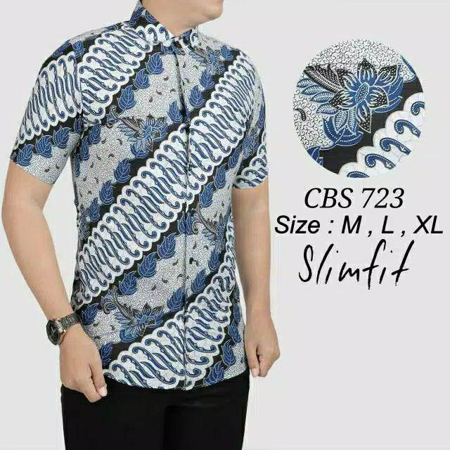 Baju Batik Pria // Batik Cowok // Batik Slimfit / Batik Modern // Batik Premium Slimfit