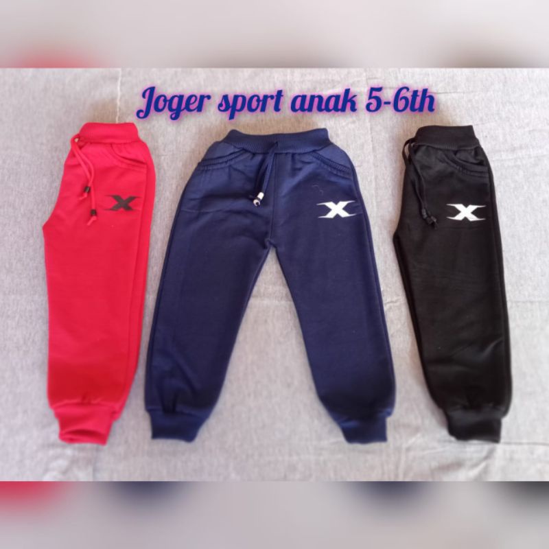 joger sport anak 5th-6th