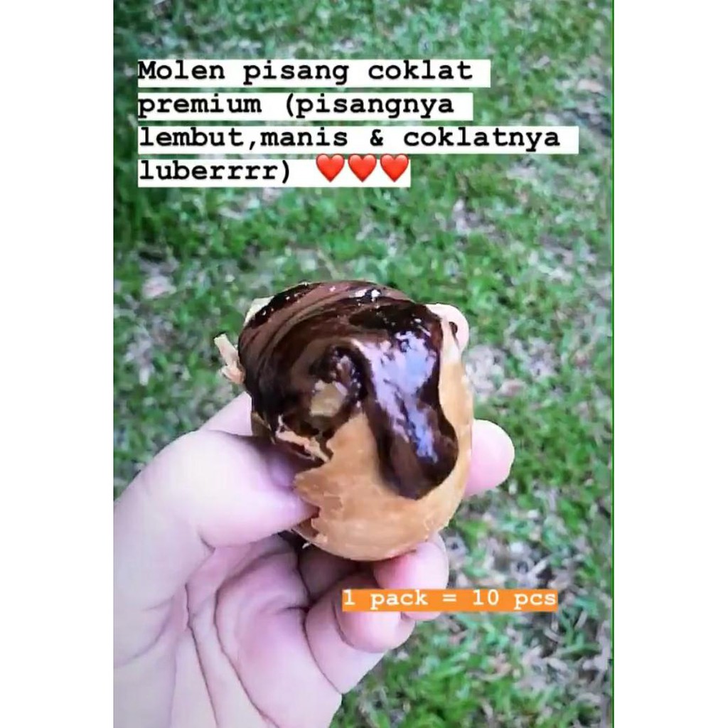 

MOLEN PISANG COKELAT PREMIUM