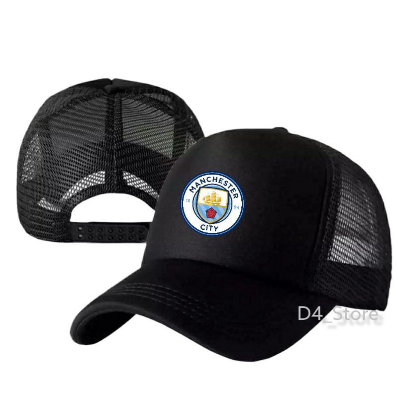 TOPI JARING LOGO MANCHESTER CITY
