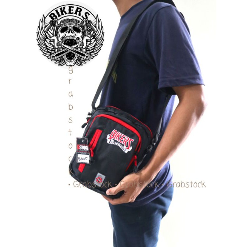 Grabstock Biker Tas Selempang 005