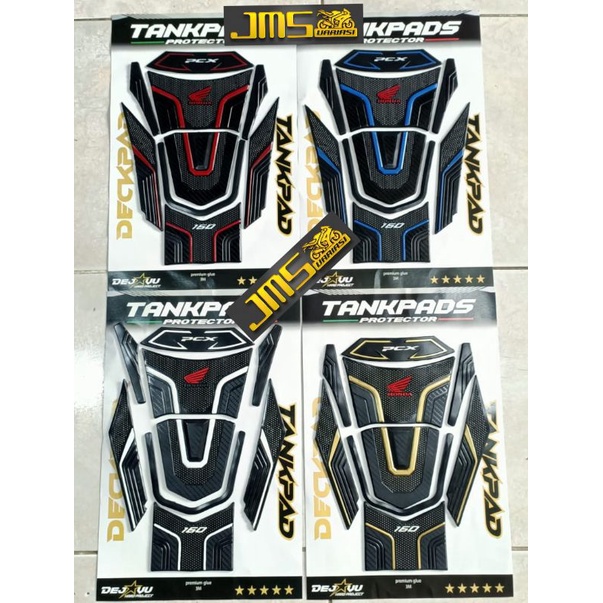 tankpad tankped karet tempelan tangki dashboard pcx 160 new bahan karet tebal