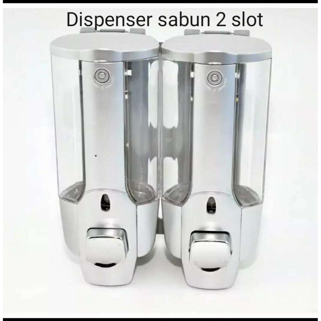 Soap Dispenser Tempat Sabun Cair 2 tabung