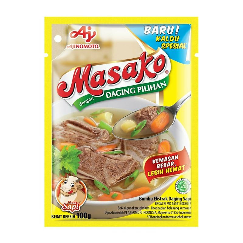 Jual Masako Rasa Sapi 100 Gr Indonesia Shopee Indonesia