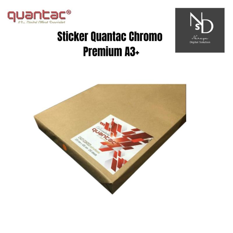 

Quantac Sticker Chromo Premium Stiker kromo A3+ - Pack