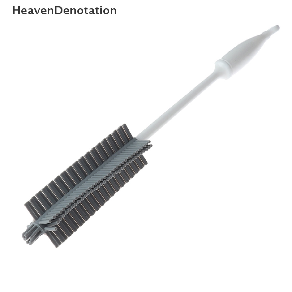 [HeavenDenotation] Silicone Long Handle Wash Cup Brush Milk Bottle Brush Glass Cup Clean Supplies