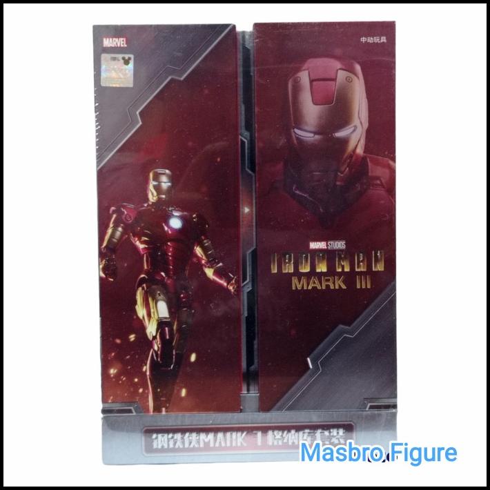 Zd Toys Iron Man Hall Of Armor Bundling Set Mark 3 Mk III