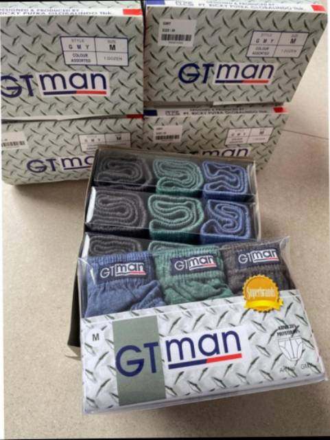 (3pcs) cd GTman Gmy S.M.L.XL / CELANA DALAM PRIA / CELANA DALAM GTman / cd cowo