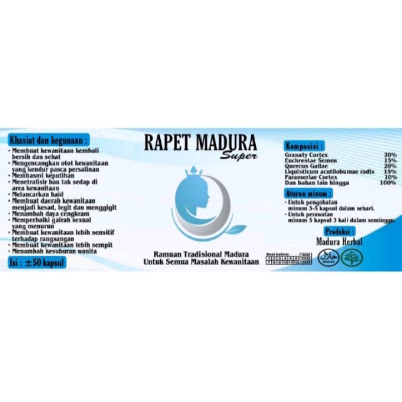 

Jamu Rapet Madura Super