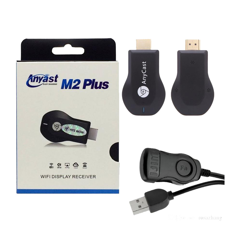 WIRELESS HDMI DISPLAY DONGLE ANYCAST M2 PLUS RECEIVER WIFI