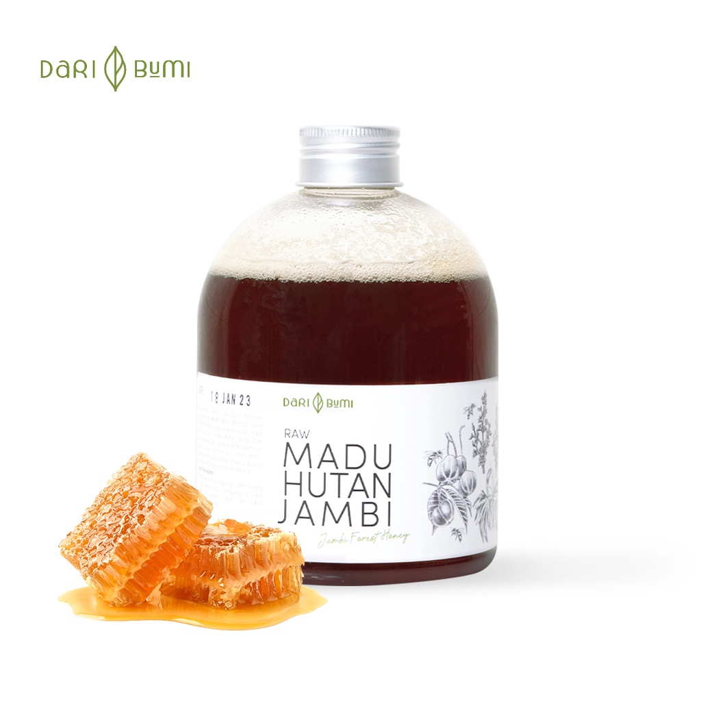 Madu Murni Hutan Jambi 600g Dari Bumi Premium Pure Original