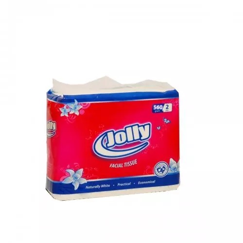 Facial Tissue Tisue Tisu Wajah Jolly by Paseo (560 gram/2 ply)