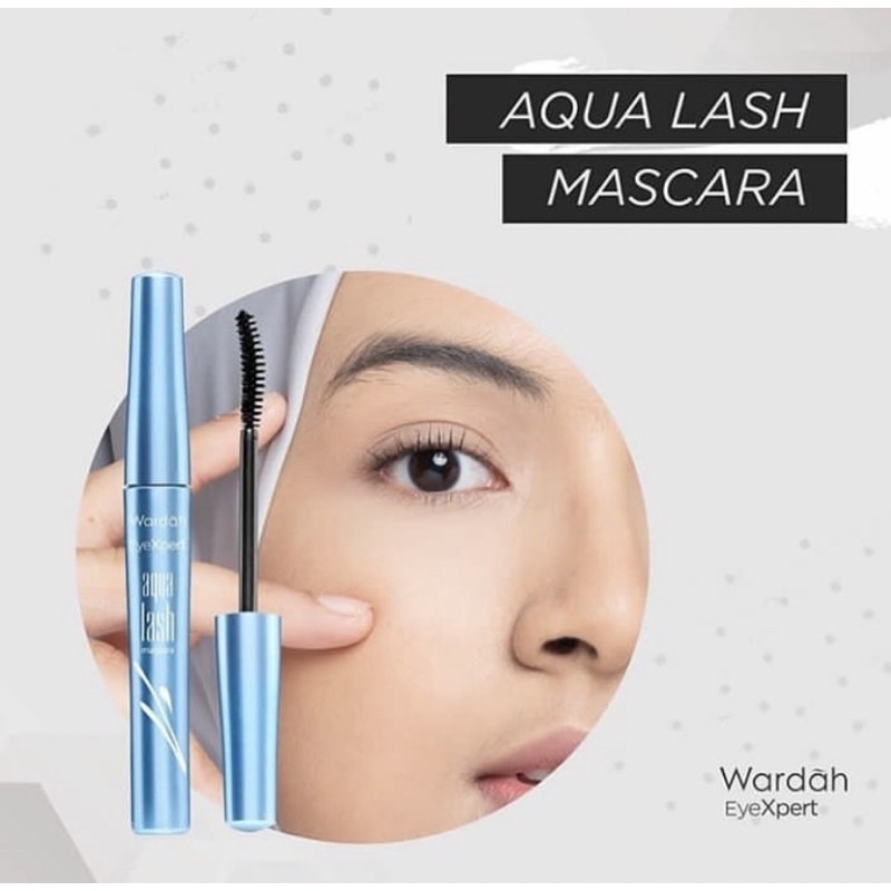 Wardah Aqua Lash Mascara 6 gr ( aqualash mascara )