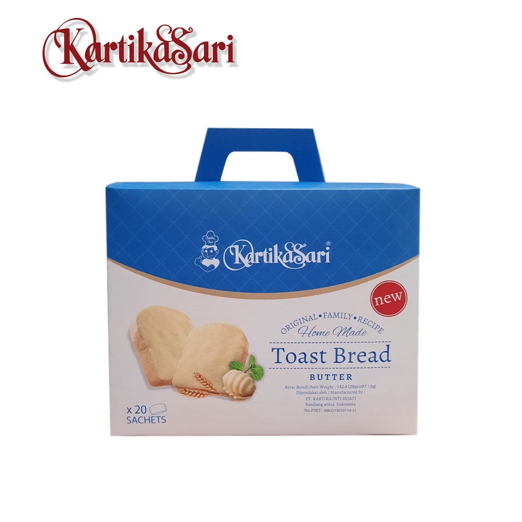 

Toast Bread Butter Roti Mentega Kering 142.4 Gram