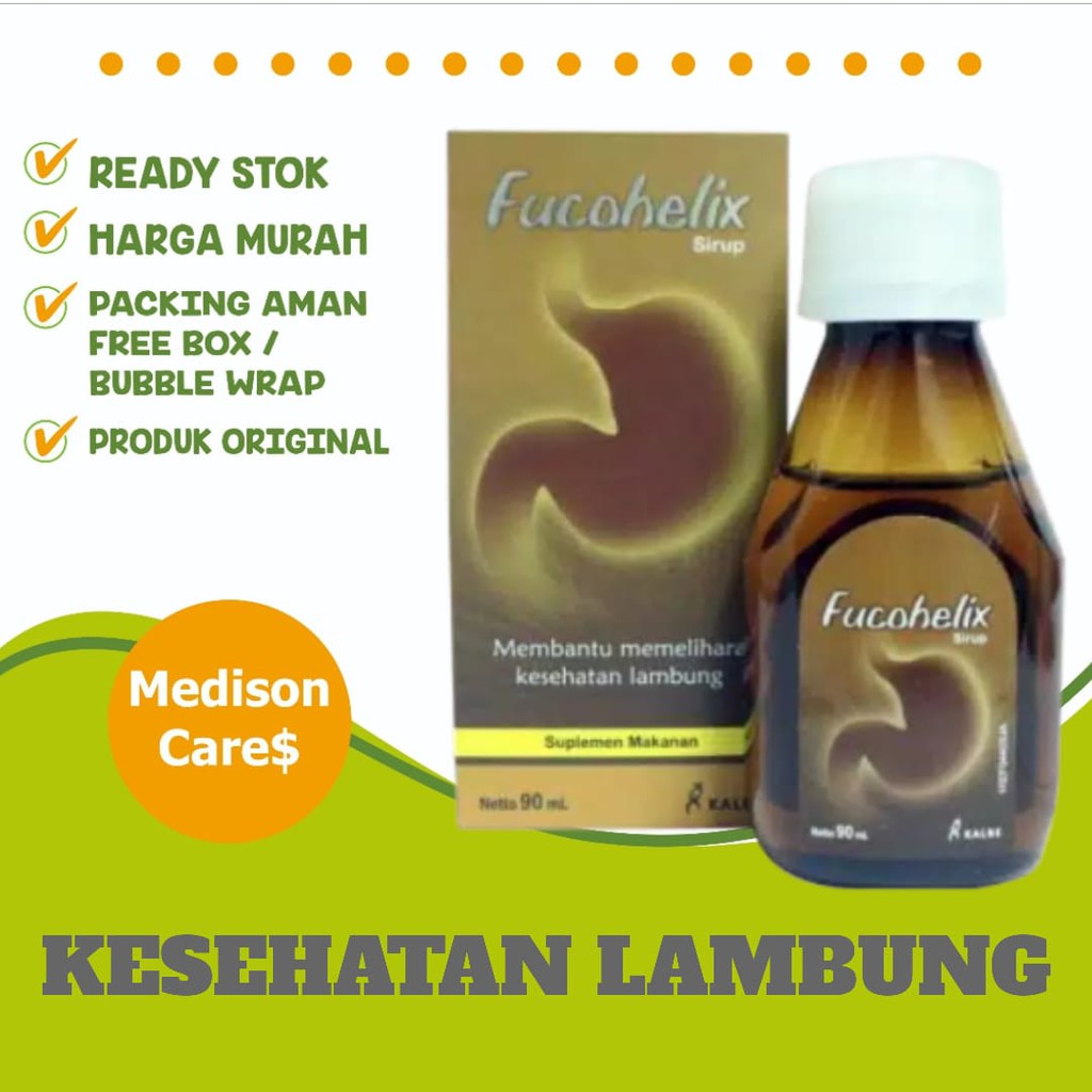 fucohelix sirup syrup 90ml  kesehatan lambung