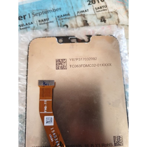 LCD HUAWI  NOVA 3i MINUS GLASS RETAK