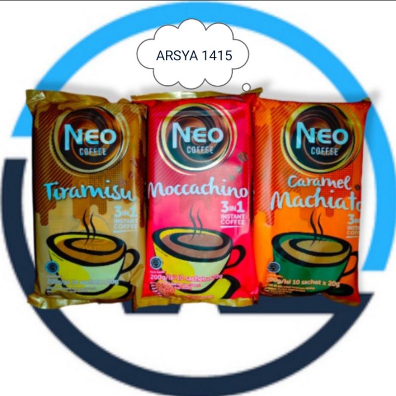 

Neo Coffee 3 in 1 Instant Coffee 10's