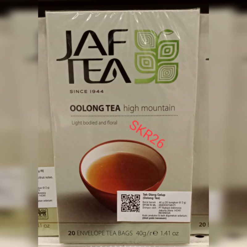 

Jaf Tea Oolong Tea High Mountain 20 Envelope