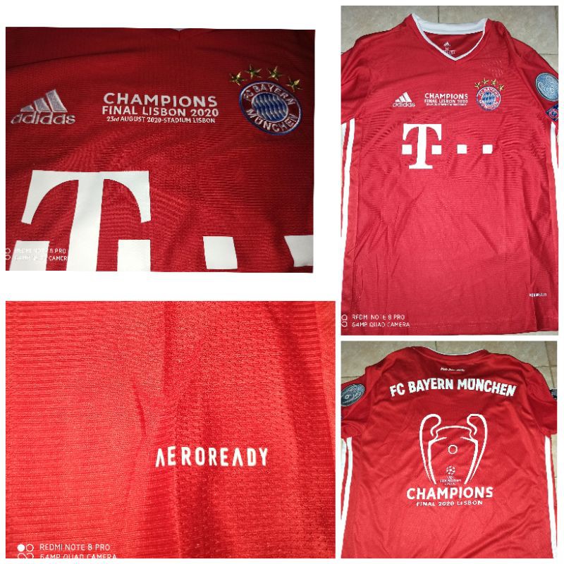 JERSEY CHAMPIONS LISBON 2020 BAYERN MUNCHEN