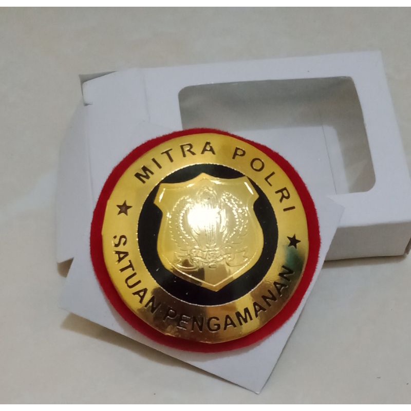 pin satpam mitra polri