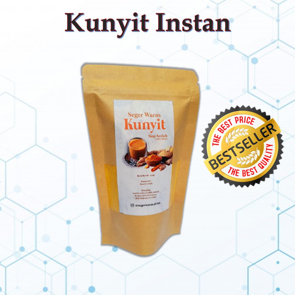 

Kunyit Instan Kunir Seger Waras 250gram