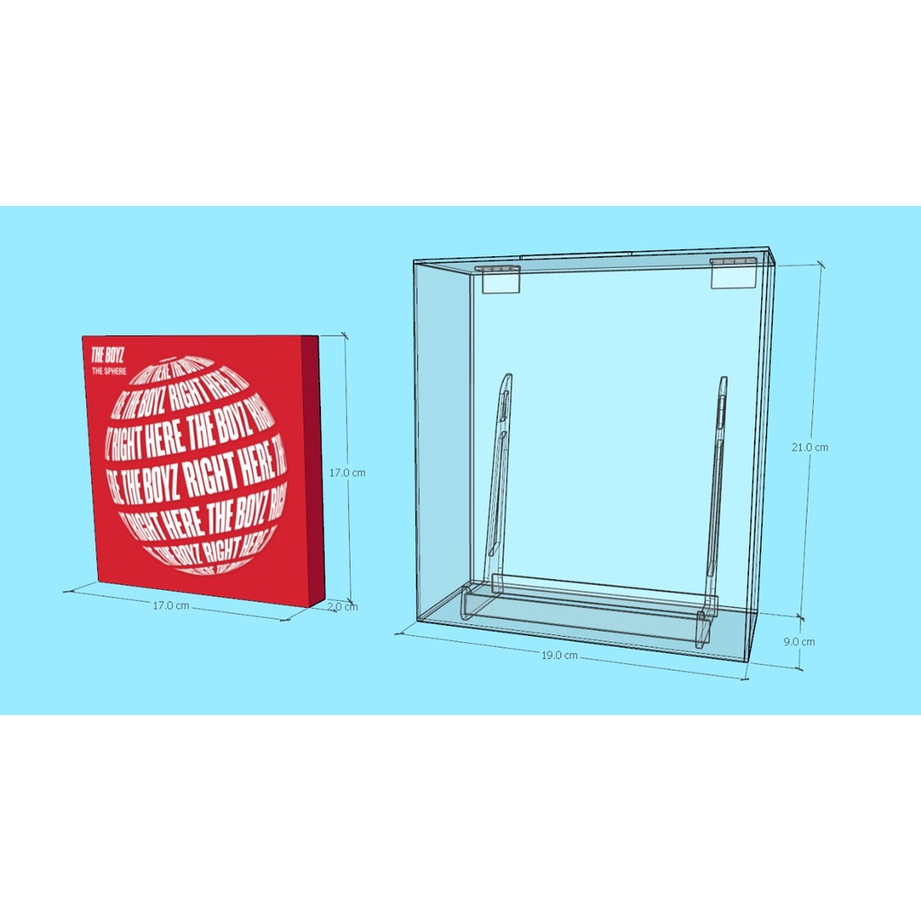 Album THE BOYZ THE SPHERE / Box Album Akrilik THE BOYZ