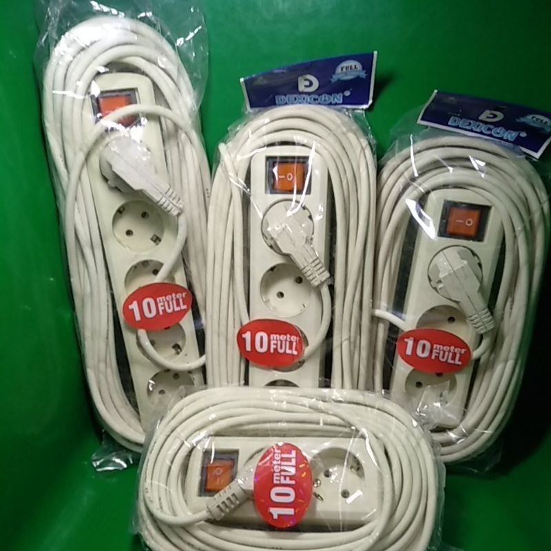 STOP KONTAK KABEL DEXICON 10M~3LB