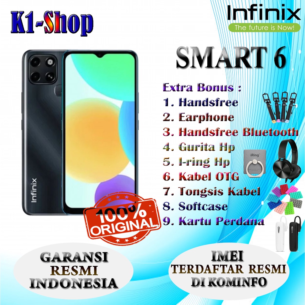 HP BARU INFINIX SMART 5 RAM 2/32GB & RAM 3/64GB GARANSI RESMI INFINIX INDONESIA-2