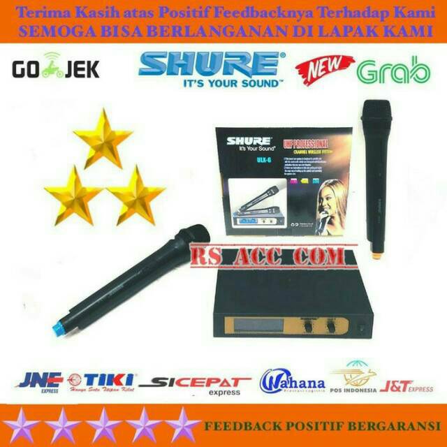 MIC WIRELES SHURE ULX6 NEW