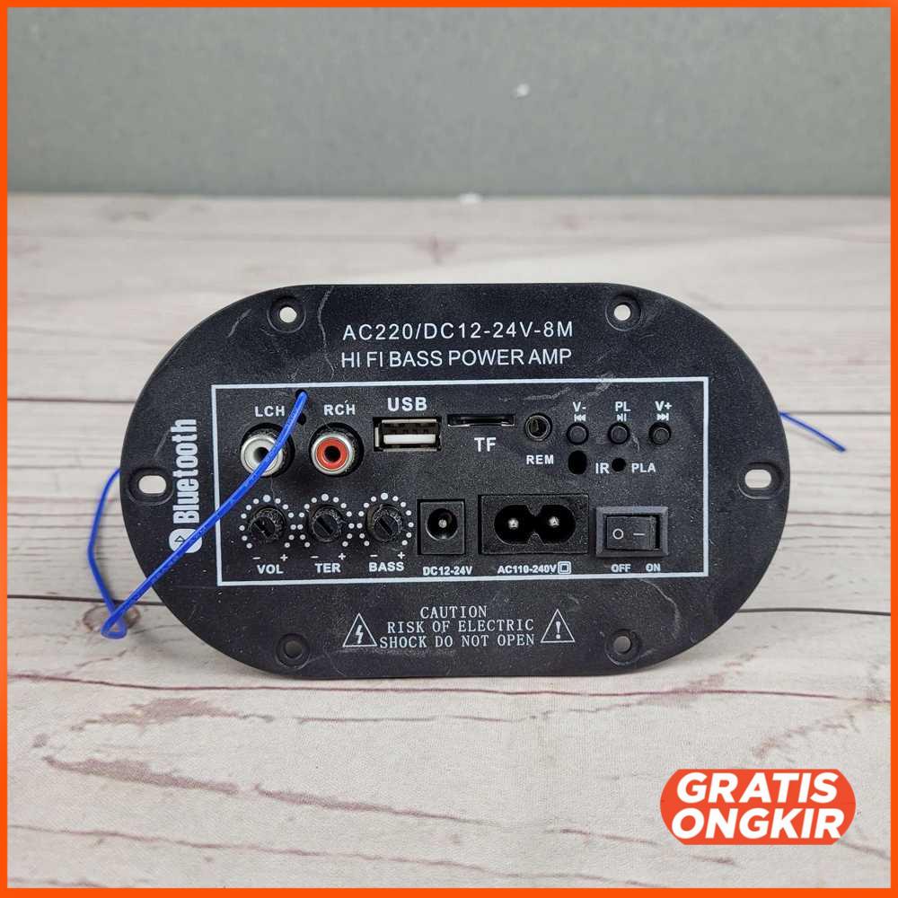 Amplifier Board Audio Bluetooth USB FM Radio TF 30W TMA318