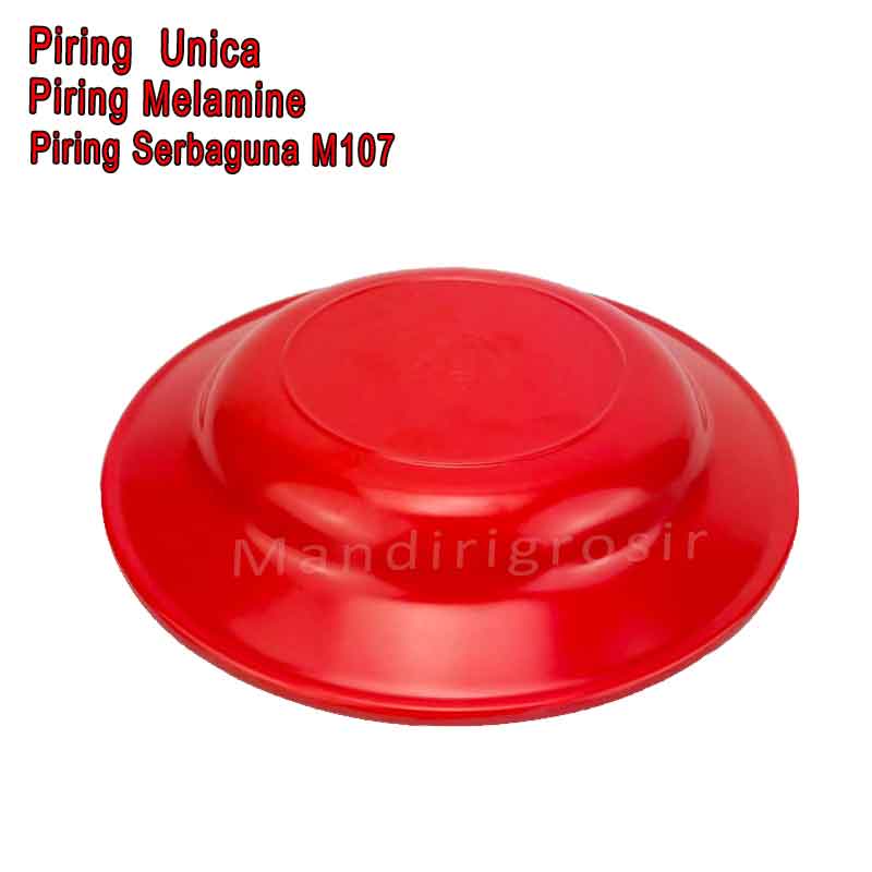 Piring Melamine * Piring  Unica * Piring Serbaguna M107 * Uk.18cm