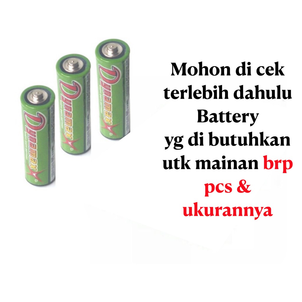 [Rumah MAINAN] Baterai AA &amp; AAA untuk mainan elektronik