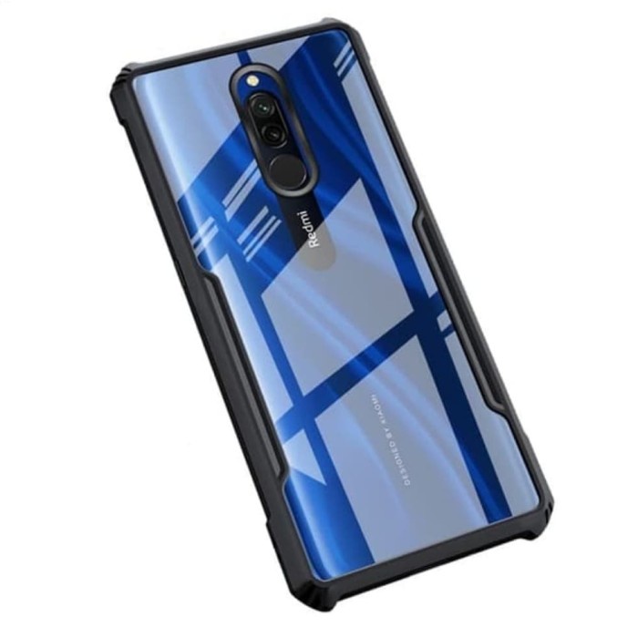 S/P- CASING Case Xiaomi Redmi 8A Pro Shockproof Armor Transparent Premium Hardcase CASE SP