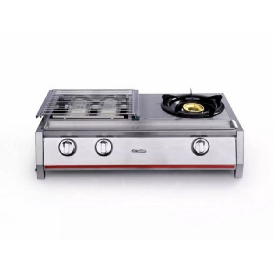 Niko Kompor Gas Pemanggang 2in1 NK-GRS21 Gas Grill Stove NKGRS21 / NK-GRS 21 / NK GRS21 / NKGRS 21