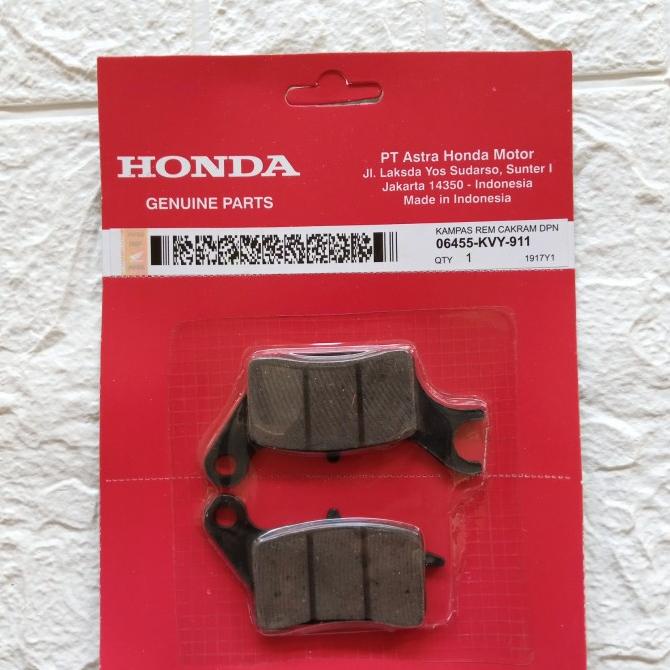 Kampas rem depan cakram beat karbu dispad beat karbu topjay99