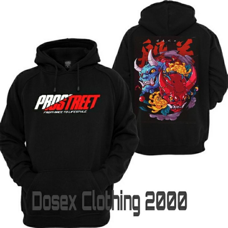 Hoodie Prostreet Oni Mask