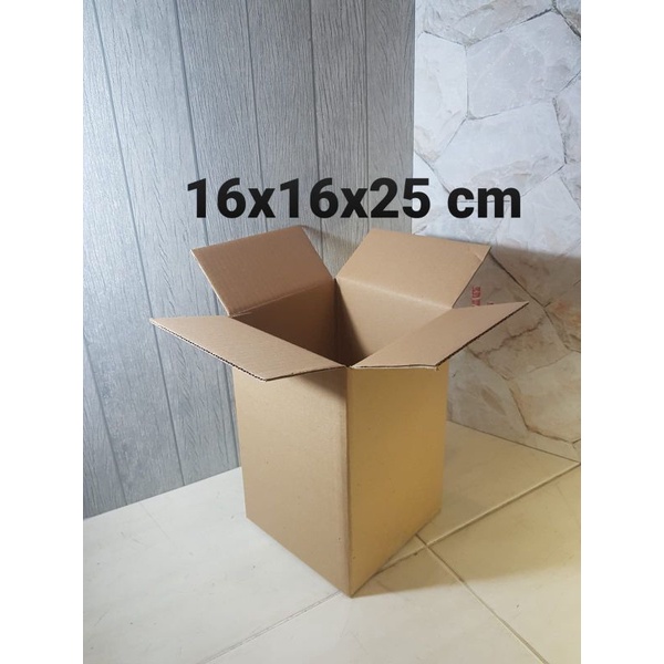 

Kardus / Box / uk. 16x16x25 cm / karton packing polos baru ST ( min.order 5 pcs)