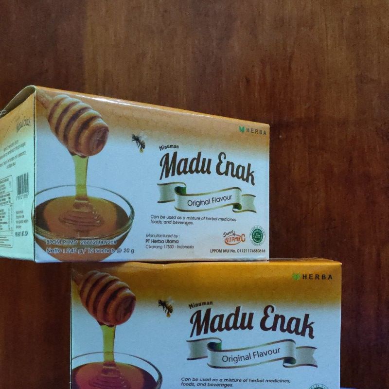 

MADU ENAK - Minuman madu rasa original / 100% ORIGINAL