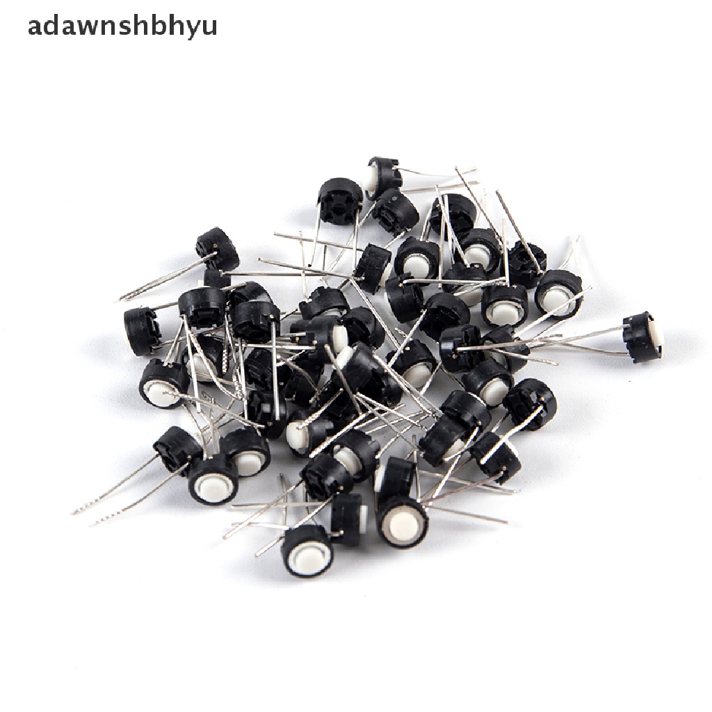 Adawnshbhyu 50pcs Saklar Tact 6*6*4.3 /6*6*5mm Saklar Sentuh Tactile Push Button Micro Switch