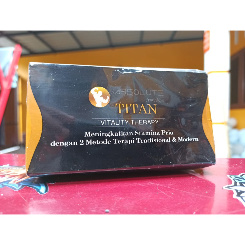 ABSOLUTE TITAN ( PAKET 1 botol Hormonal + 2 botol Minyak Oles + Video Terapi + Bimbingan  dari AHLI)