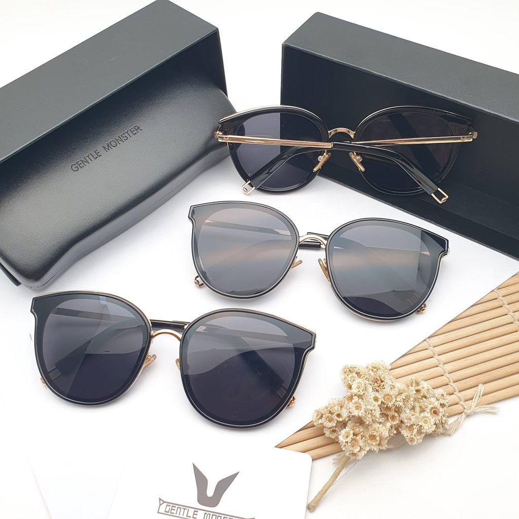 KACAMATA WANITA GENTLE MONSTER MERLYN  FULL SET - FREE CAIRAN PEMBERSIH