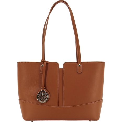 Hush Puppies Tote Bag Wanita Saffy Tote M Cognac